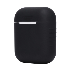 Protective Silicone Cover Case for Airpods, Black